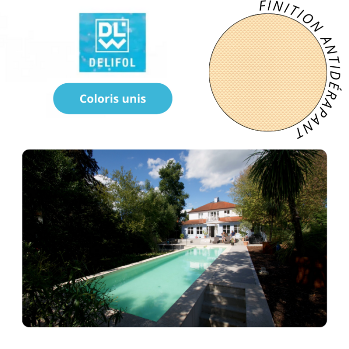 Liner PVC armé 180/100e antidérapant type NGP Delifol – Image 3