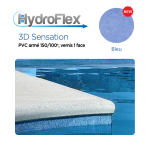 Liner PVC armé Hydroflex 3D Sensation supérieur verni Relief 150/100e – Image 9