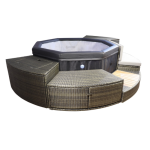 Mobilier pour Spa Netspa Octopus - 5 modules – Image 3