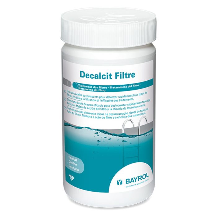 Nettoyage filtre piscine Bayrol Decalcit Filtre - 1 kg – Image 1