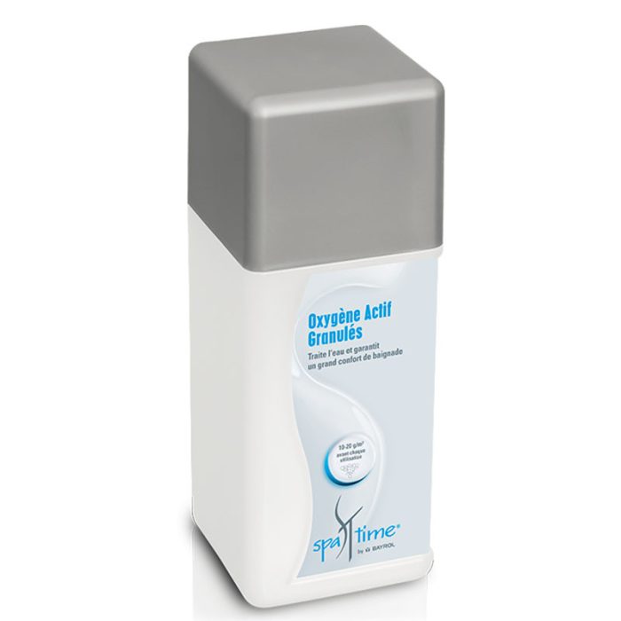 Oxygène actif granulés spa Bayrol SpaTime granulés 1 kg – Image 1