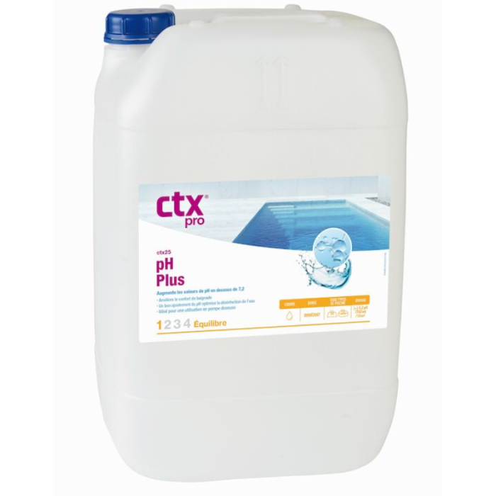 pH plus liquide CTX 25 Astral - bidon 10 L – Image 1