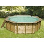 Piscine bois octogonale Ubbink Océa Ø 430 x H 120 cm – Image 2