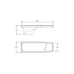 Plongeoir flexible Astralpool Dynamic 1200 – Image 2