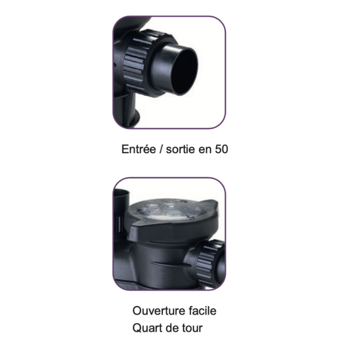 Pompe de filtration Hayward Powerline – Image 2