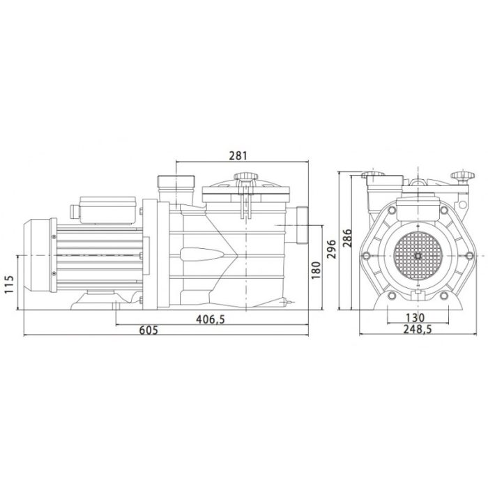 Pompe de filtration piscine VIPool MPB – Image 3