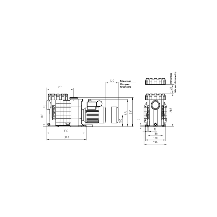 Pompe piscine Procopi Eurostar II – Image 3