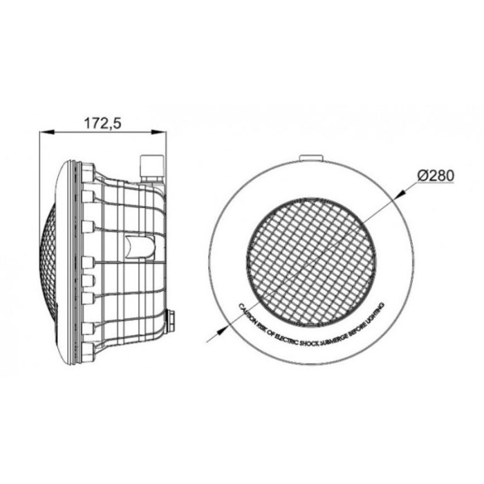 Projecteur Easy Line PAR56 Led blanche Astral – Image 3