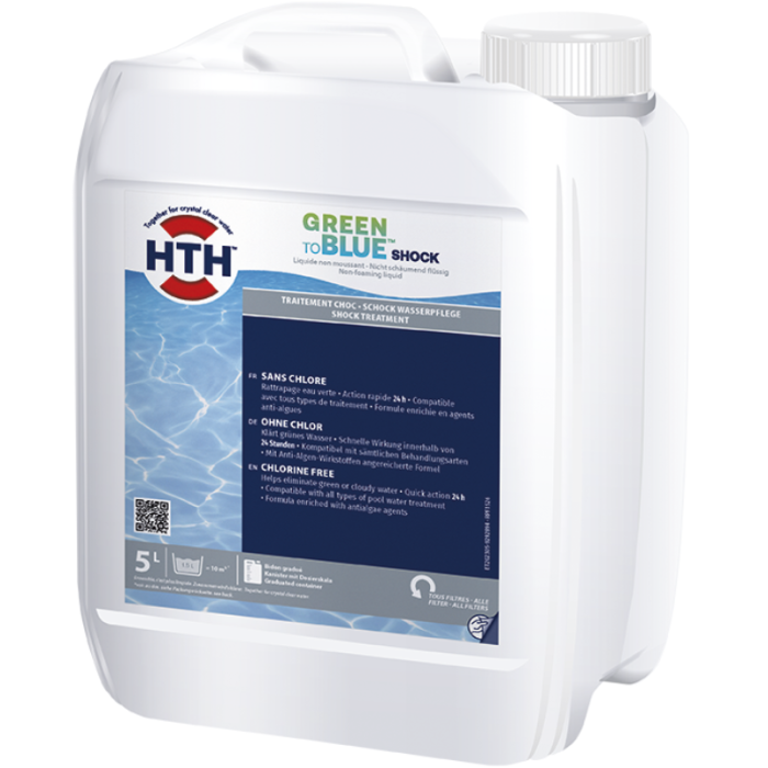 hth GREEN TO BLUE Shock - Rattrapage eau verte – Image 1