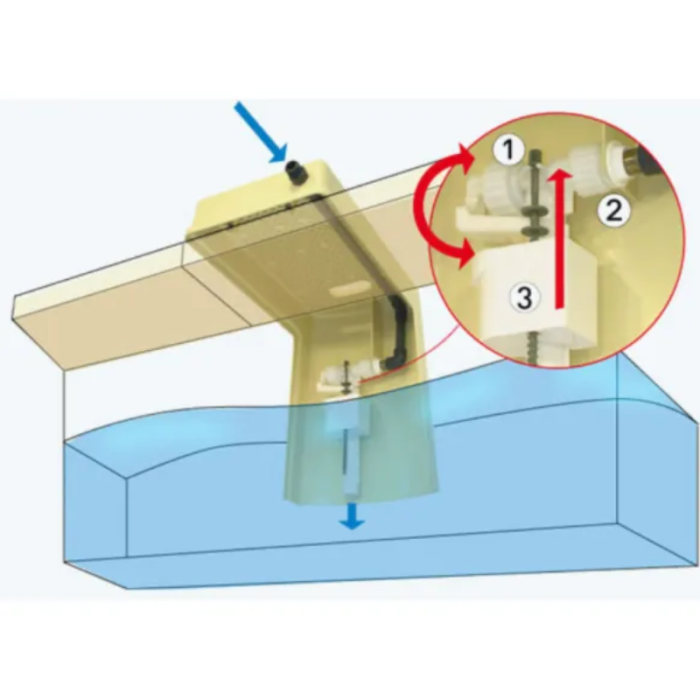Régulateur de niveau d'eau amovible Régul'Eau – Image 4