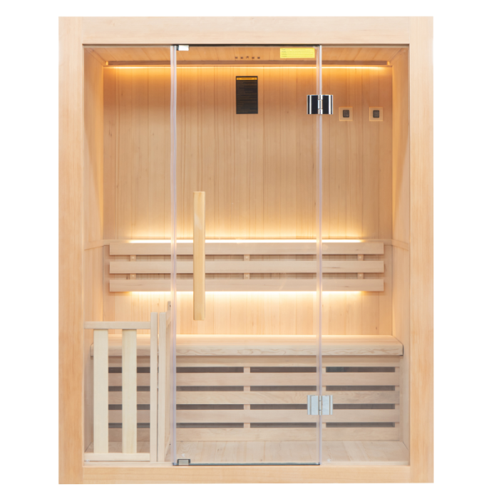 Sauna traditionnel France Sauna SENSE - 3 places – Image 1