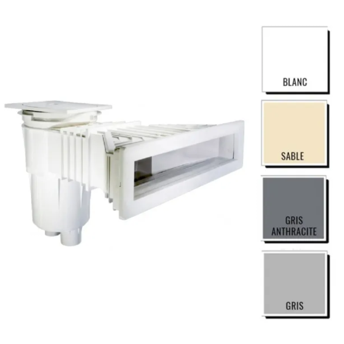 Skimmer ''miroir '' Norm XXL Astral - piscine béton/liner – Image 1