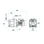 Surpresseur Zodiac Polaris 1 cv mono – Image 2