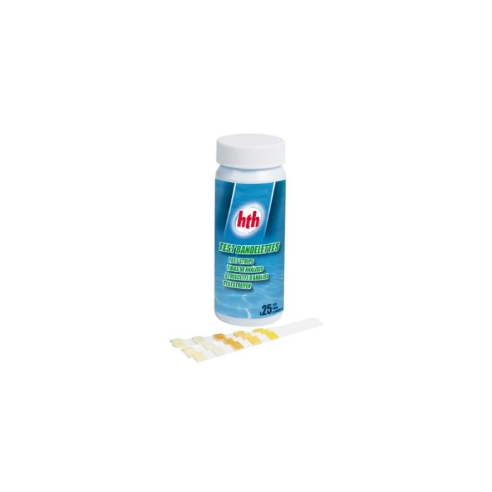 Bandelettes d'analyse hth® TEST Cl/pH/Br/TH/TAC/St – Image 2