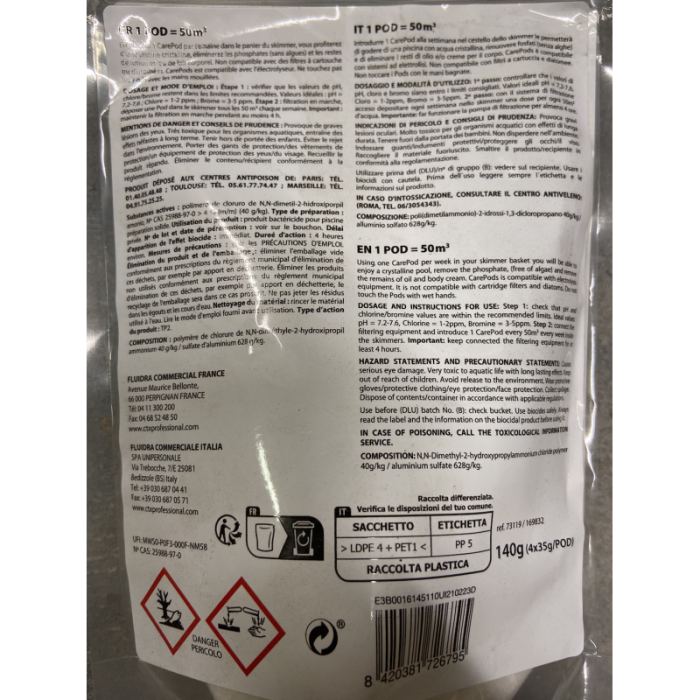 Floculant CarePods 3-en-1 CTX-598 – Image 2